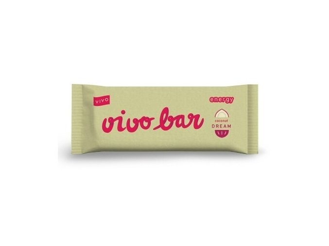 Vivo bar Energetická BIO tyčinka kokosová Coconut Dream 45 g