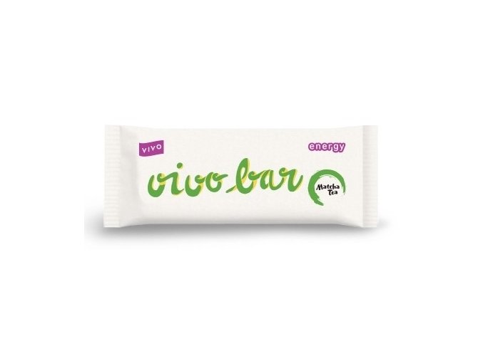 Vivo bar Energetická BIO tyčinka s Matcha Tea 45 g