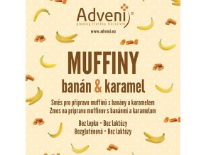 muffiny banan karamel