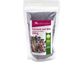 ZdravýDen® Červené zelí BIO - semena na klíčení 200g