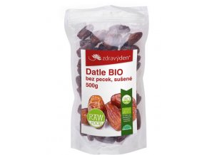 ZdravýDen® Datle BIO 500g bez pecek, sušené