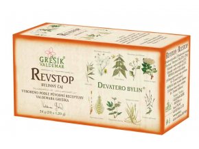 Grešík Revstop porcovaný n.s. 20x1,2 g Devatero bylin