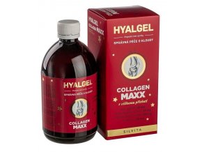 Silvita Hyalgel Collagen MAXX 500 ml višeň