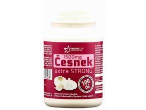 Nutricius Cesnek extra strong 1500mg, 100tbl