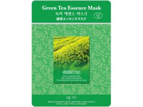 pletova maska mjcare green tea essence mask