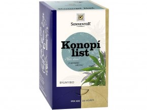 Sonnentor Bio Konopí list porcovaný 18x1,5 g DMT: 31.12.2023