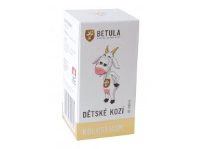 Betula Dětské Kozí kolostrum 120 tob.