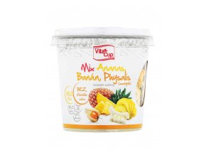 VitaCUP MIX (ananas, banán, physalis) - sušené ovoce mrazem 30 g