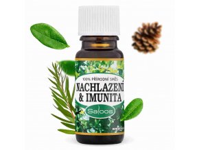 Saloos Nachlazení & Imunita - 100% přírodní směs esenciálních olejů 10 ml