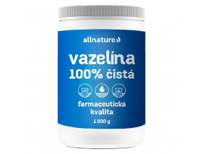 Allnature Vazelína 100% čistá farmaceutická kvalita 1000 g