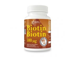 Nutricius Biotin 300 µg 90 tbl.