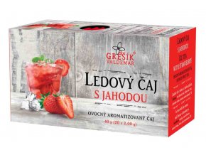 Grešík Ledový čaj s jahodou 20 x 2 g