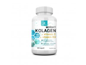 allnature morsky kolagen vit c vit b3 30 cps