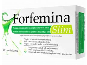Forfemina Slim na odvodnění těla a při hubnutí 60 kapslí
