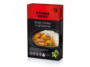 KM Butter chicken s rýží basmati bez lepku 1 porce