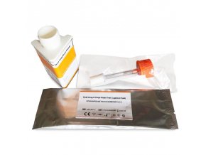 Multi drogový test ze slin na 6 drog (AMP, BZO, COC, MET, OPI, THC) nádobka 1 ks