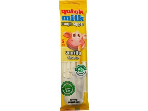 159757 quick milk magicka brcka do mleka s prichuti vanilka 5x6g