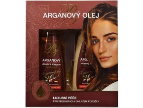 Vivaco Dárková kazeta Arganová (šampon na vlasy 250ml + balzám na vlasy 250ml)
