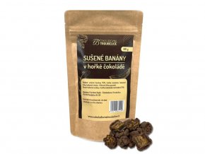 Banány sušené Natural v hořké čokoládě 150 g