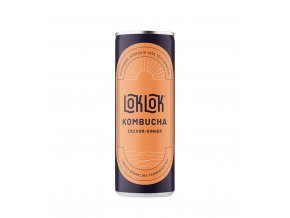 Loklok Kombucha Zázvor 250 ml