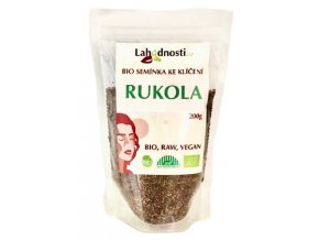 Lahodnosti Bio rukola - semínka ke klíčení 200 g115758 bio rukola seminka ke kliceni 200g