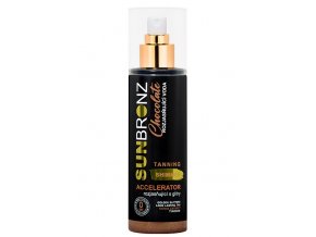 Vivaco Rozjasňující voda s třpytivým efektem Chocolate SUNBRONZ 200 ml