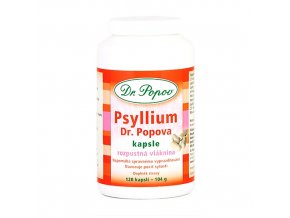 Dr. Popov Psyllium indická rozpustná vláknina kapsle 120ks