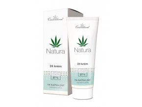 Cannaderm Bio 24 krém na suchou a citlivou pleť Natura 75 g