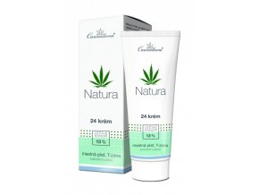 Cannaderm Bio 24 krém na mastnou pleť Natura 75 g