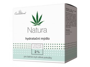 Cannaderm Hydratační mýdlo Natura 100 g