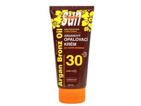Vivaco Sun Vital Opalovací krém s BIO arganovým olejem SPF 30 100 ml