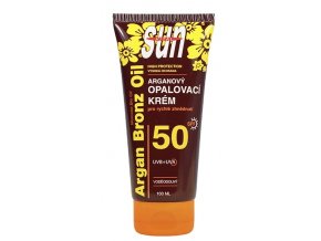 Vivaco Sun Vital Opalovací krém s BIO arganovým olejem SPF 50 100 ml