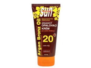 Vivaco Sun Vital Opalovací krém s BIO arganovým olejem SPF 20 100 ml