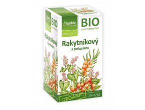 Apotheke Bio Rakytníkový čaj s pohankou 20x1,5g