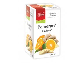 Apotheke Pomeranč a zázvor čaj 20x2g