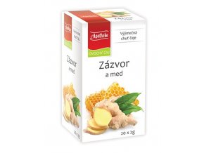 Apotheke Zázvor a med čaj 20x2g