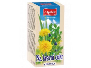 Apotheke Krevní cukr bylinný čaj  20x1,5g