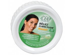 EVA Cosmetics Bělící zubní pudr (menthol) 3v1 30 g