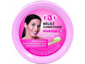 EVA Cosmetics Bělící zubní pudr (hřebíček) 3v1 30 g