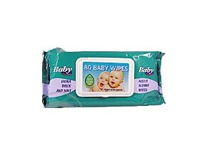 Baby Wipes Aloe Vera ubrousky 80ks