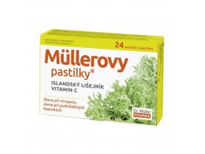 Dr. Müller Müllerovy pastilky s islandským lišejníkem 24 pastilek