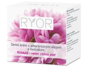 Ryor Denní krém s amarantovým olejem a hedvábím Ryamar 50 ml