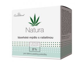 Cannaderm Lázeňské mýdlo s rašelinou Natura 80 g