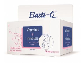 Elasti Q Vitamins & Minerals 90 ks