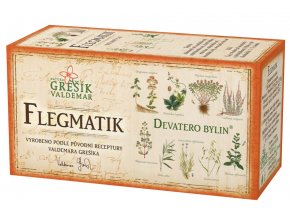 Grešík Flegmatik čaj n.s. 20x1.5g Devatero bylin