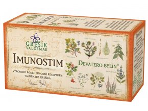 Grešík Imunostim čaj n.s. 20x1.5g Devatero bylin