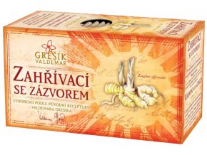 Grešík Zahřívací se zázvorem čaj n.s. 20x1.5g Devatero bylin