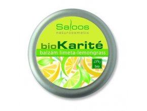 Saloos Bio Karité balzám - Limeta-lemongrass