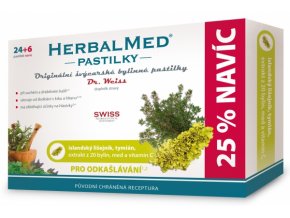 71101 herbalmed pastilky dr weiss pro odkaslavani 24 pastilek 6 pastilek zdarma