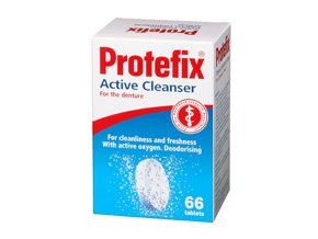 Protefix Aktivní čistící tablety na zubní protézu 66 tbl.